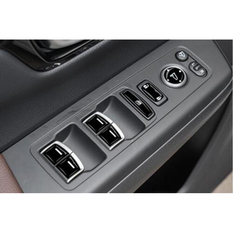 for Honda CR-V 2023-2024 Black Window Lock Lift Switch Button Panel Trim Decor
