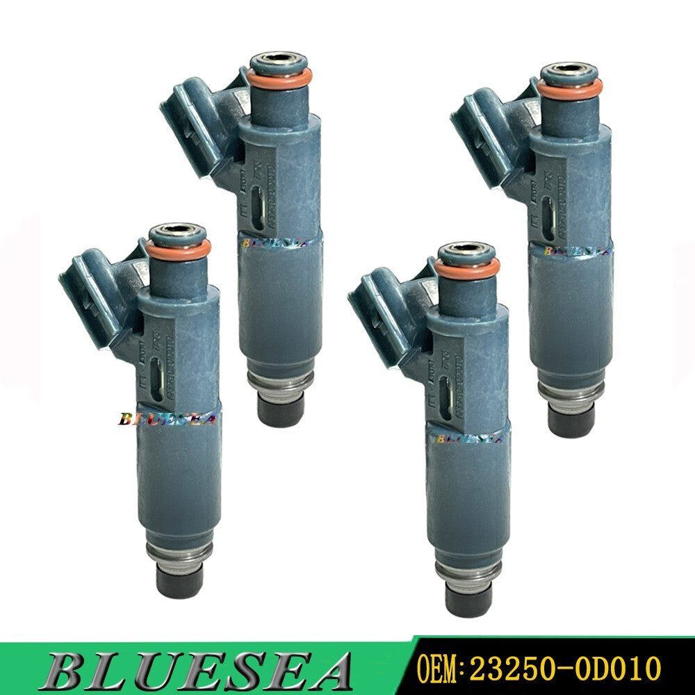 Set of 4 23250-0D010 Fuel Injectors For 98-1999 for Toyota for Corolla for Chevy Prizm 1.8L