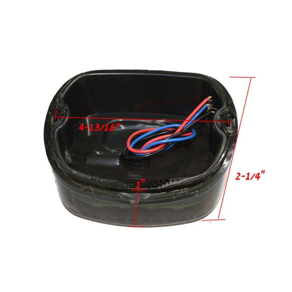 LED Rear Tail Light Brake Red for Harley Touring Dyna Glide Softail Sportster XL