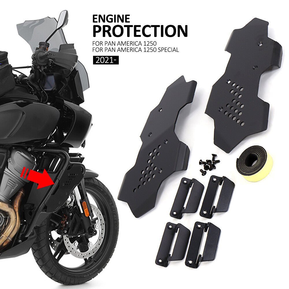 Motorcycle Side Engine Guard Plate Protector Cover For Pan America 1250 1250S