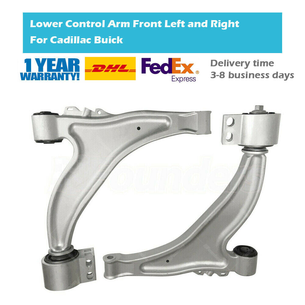 Pair Front Lower Control Arms Bushings Fit for Cadillac XTS for Buick LACROSS 2013-2018