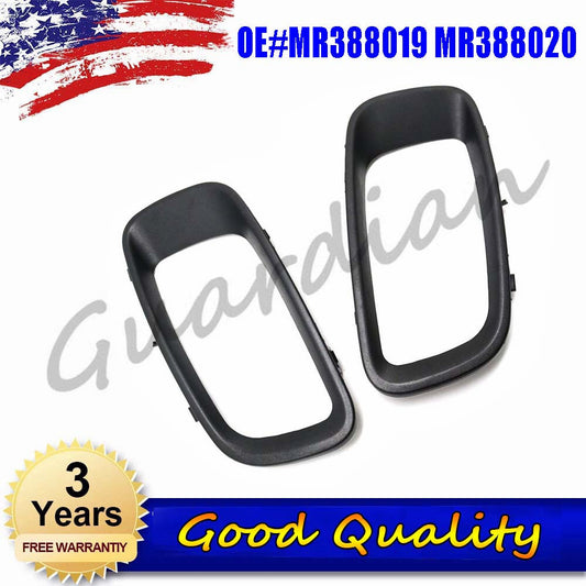 Left and right 00-03 Suitable for Mitsubishi Pajero/MONTERO MK3 fog light protective cover frame