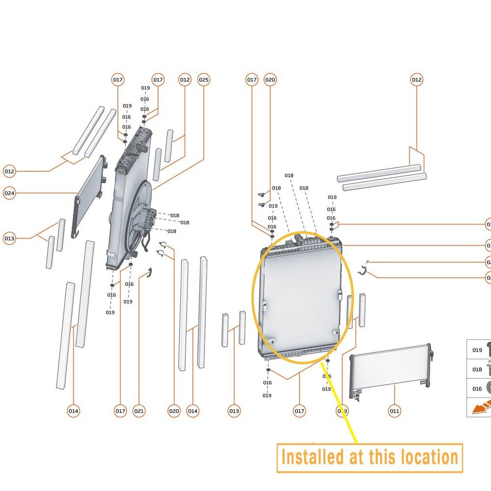 Equipment Manufacturer  for McLaren for Senna 12C 720S 670LT GT Water Tanks: 11L0378CP