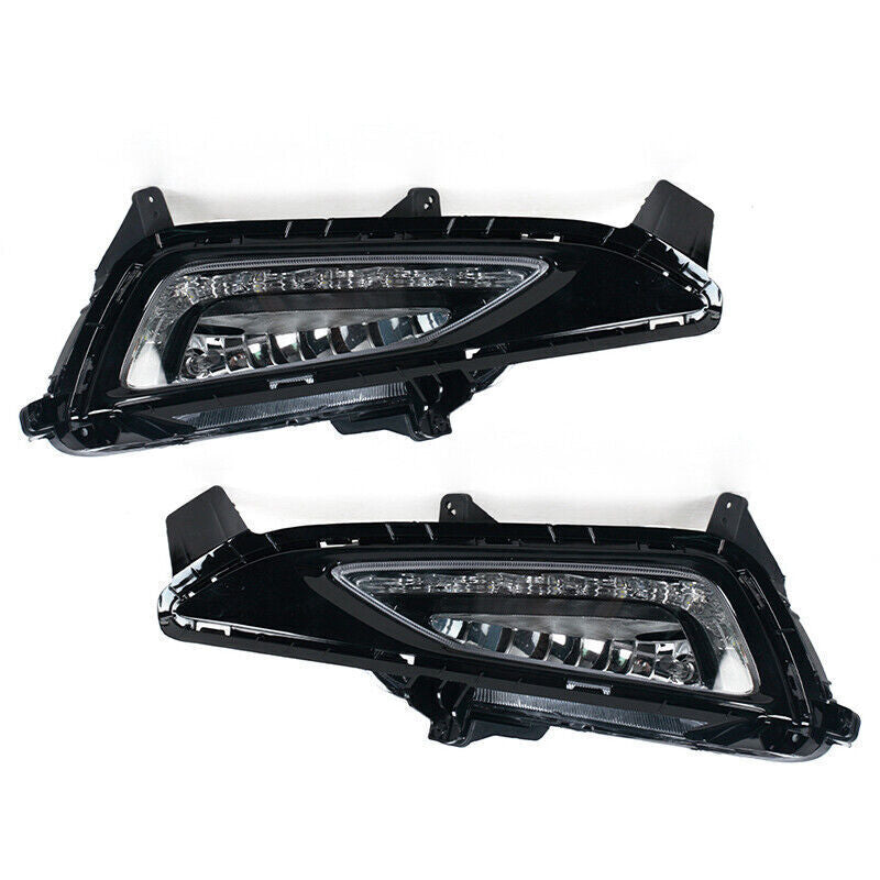1 Set DRL Daytime Running Light Fog Lamps for Hyundai for Tucson 2016 2017 2018 LED