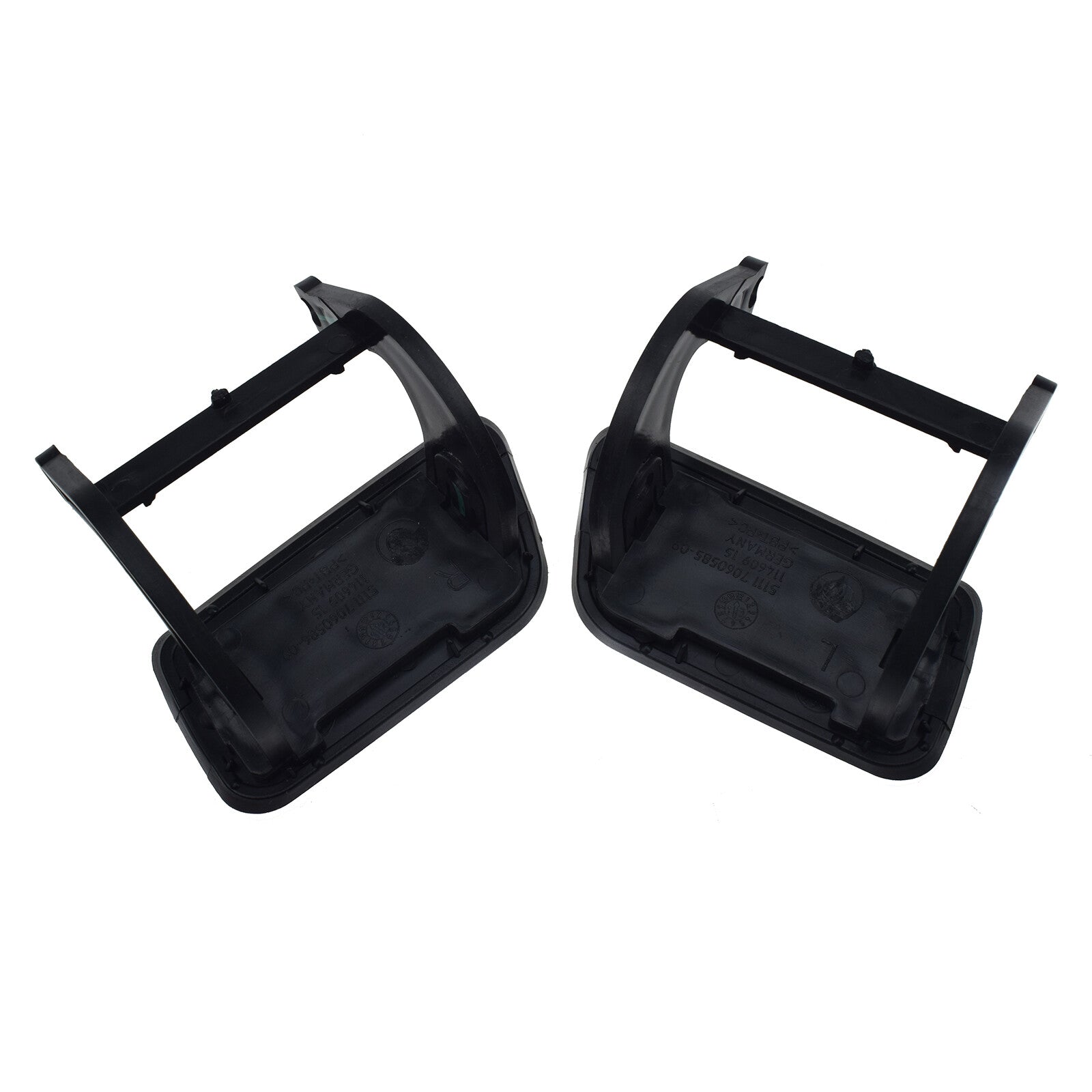 2pcs Left Right Headlight Washer Nozzle Cover Flap  Lever for BMW E60 E61 525i