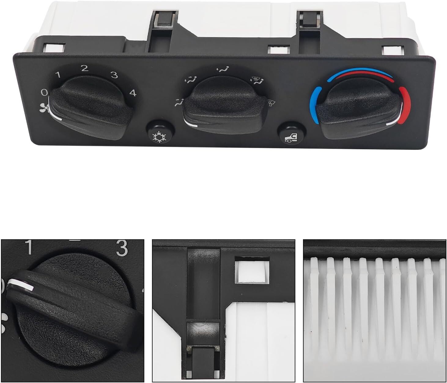 Q21-6119 for Peterbilt Truck A/C Climate Control Module Panel