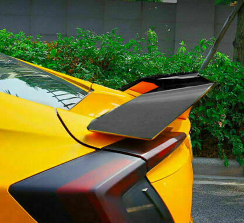 for Honda for Civic Sedan 2016-2021 Black Car Rear Trunk Spoiler Aircraft Wing Flap