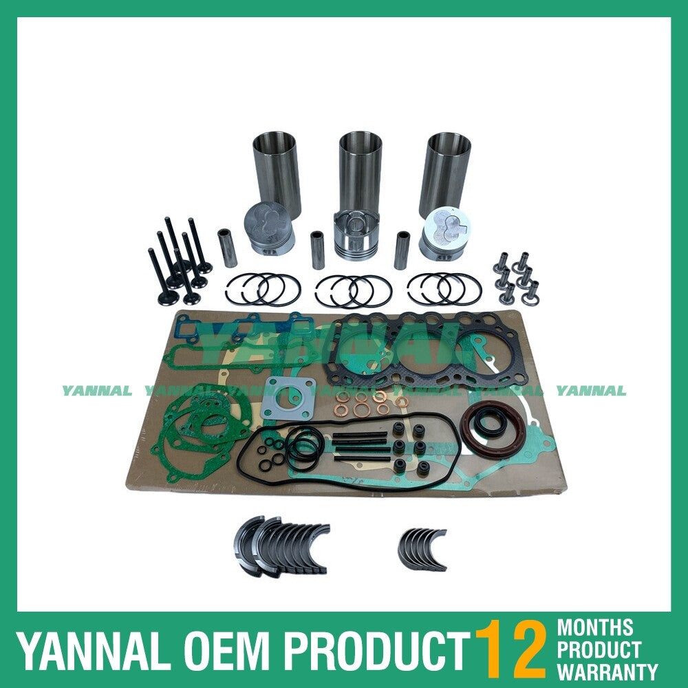 new for Mitsubishi L3E Overhaul Kit with Valve Bearing Gasket STD (PIN-21MM)