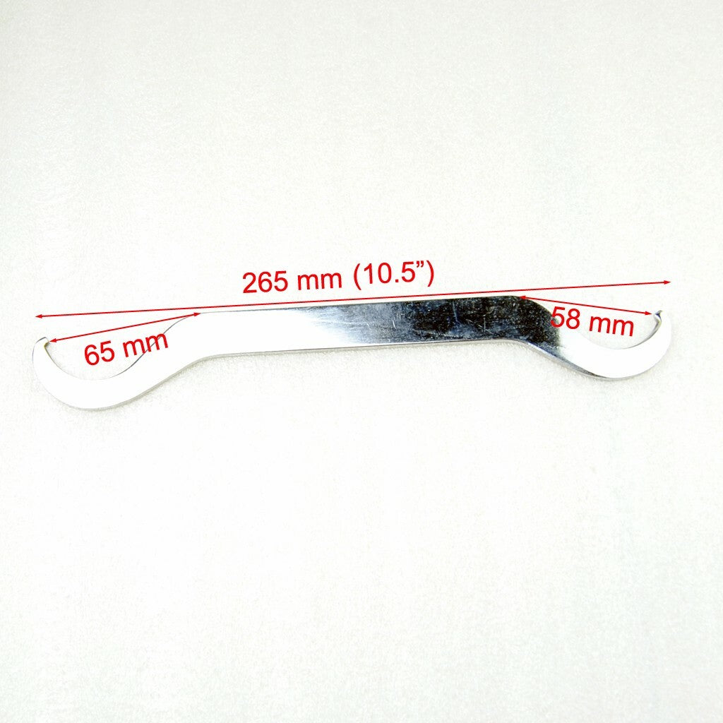 Motorcycles Absorber Suspension Adjusting hand Tool C Spanner Wrench Shock Lever
