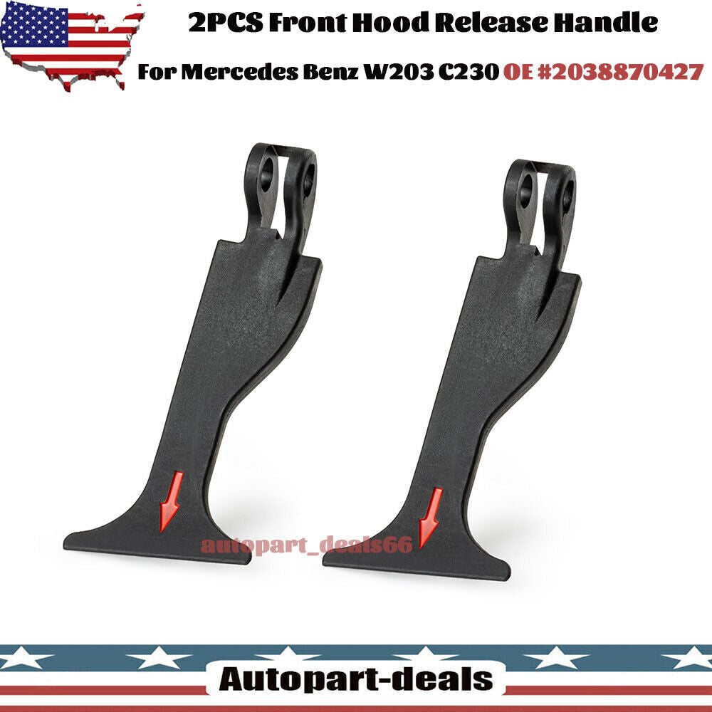 for Mercedes-Benz W203 front radiator grille hood release pull handle 2038870427