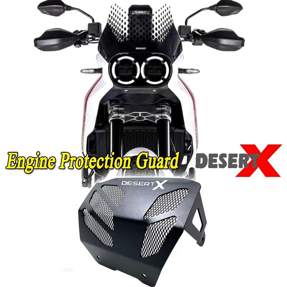 for Ducati Desert X Evotech Engine Guard Protector DesertX 2022 Radiator cover