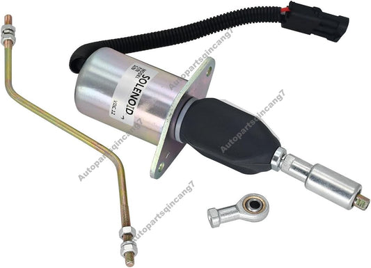 12V Fuel Shutoff Solenoid Valve 3935458 SA-4763-12 for 8.3L 5.9L Engine