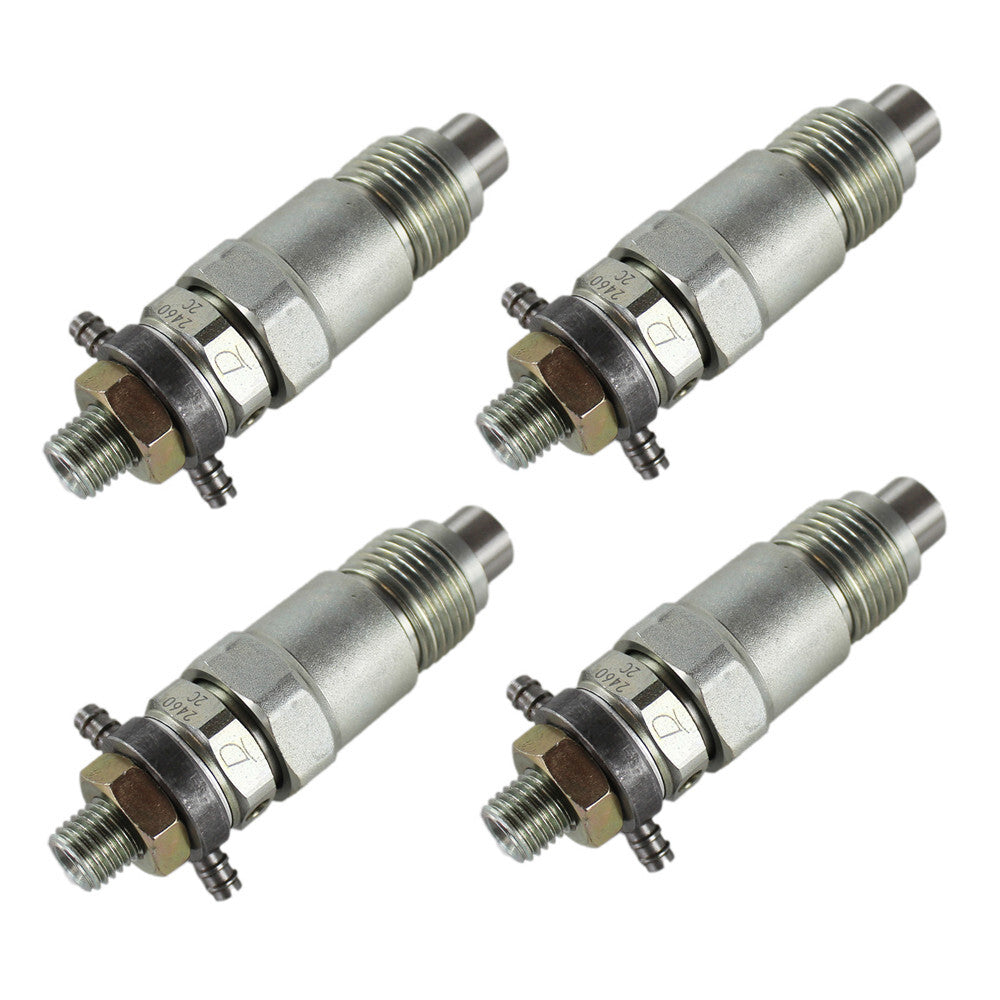 3974254 Fuel Injector 4PCS for Bobcat 743 643 645 225 231 w/ Kubota V1702 Engine