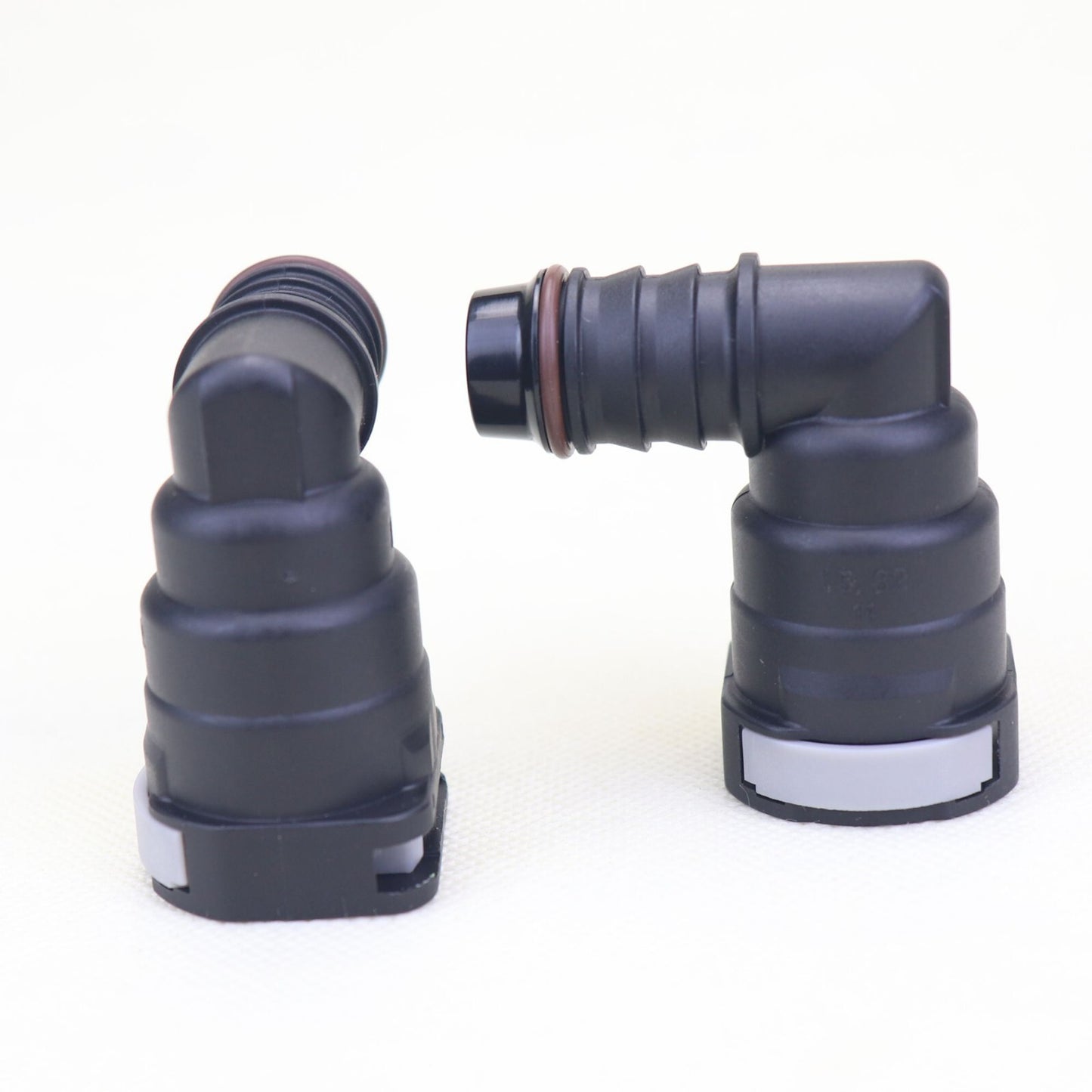 2PCS Car Fuel Line Hose Pipe Quick Release Plastic Connector 15.82mm ID14 Left
