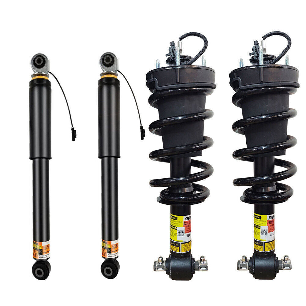 Pair Rear Shock Absorbers 670101446 for Maserati Ghibli M157 AWD RWD 2014- 3.0L
