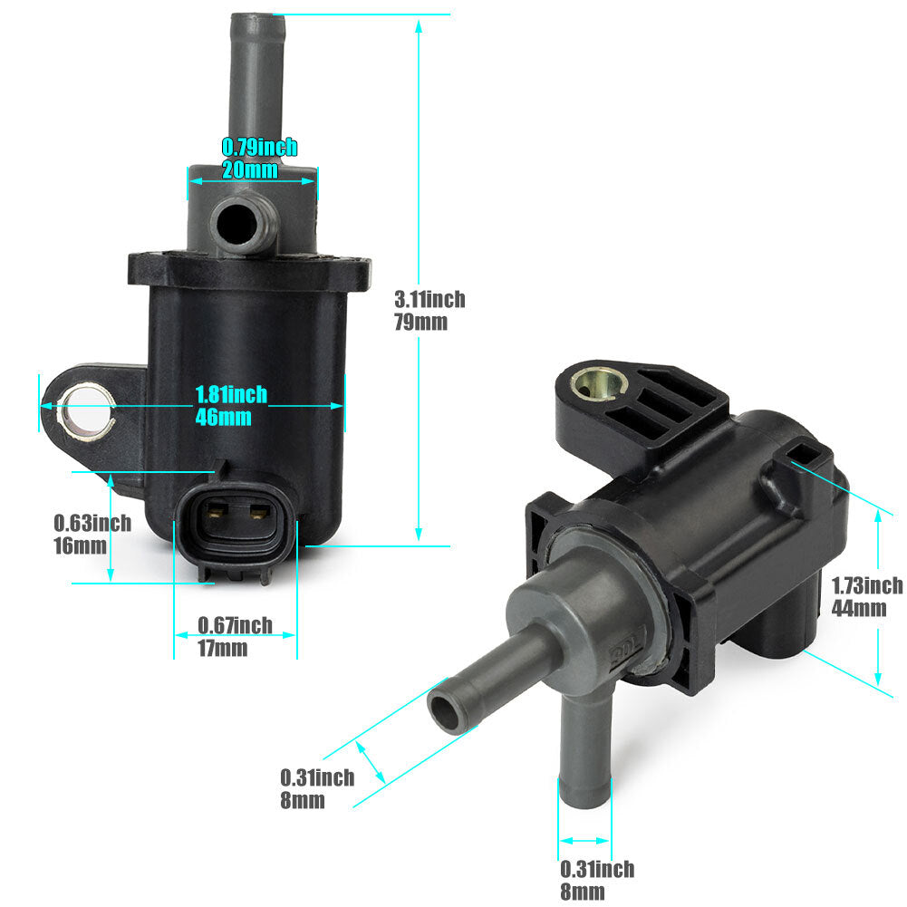 Vapor tank clearing solenoid valve EVAP ABS suitable for 2003-2012 for Toyota 4Runner