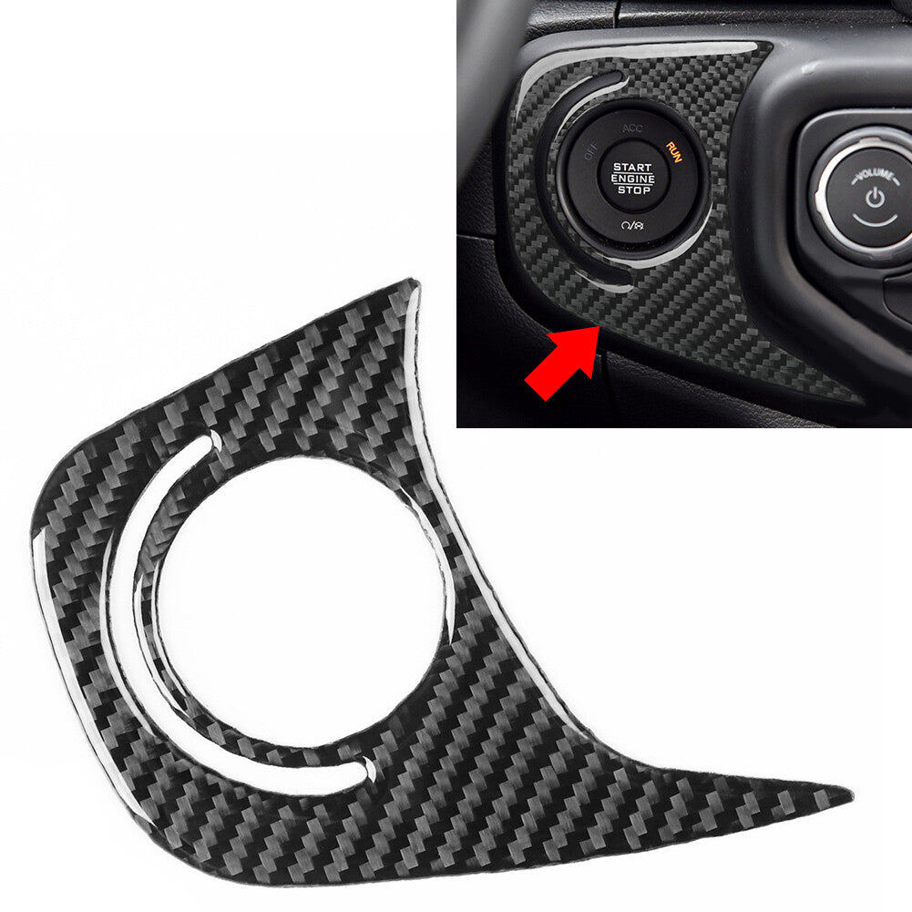 Engine Start Stop Button Panel Cover Trim for Jeep for Wrangler JL JLU Gladiator JT