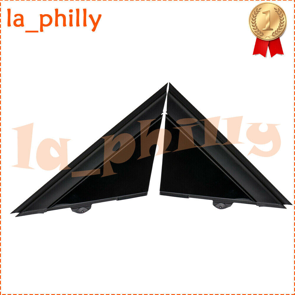 Pair Rear Left Right View Miror Triangle Plate Trim For 2012-2019 for FIAT 500