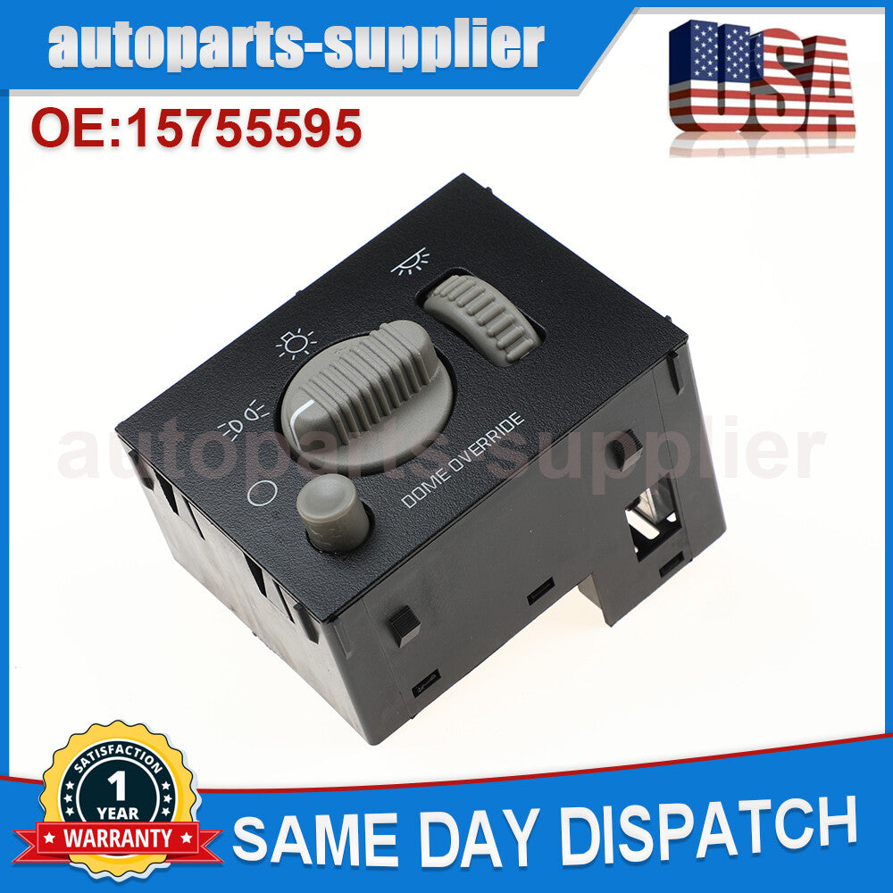 Headlight dimming switch for 1999-02 for Chevrolet Silverado Tahoe for GMC 15755595