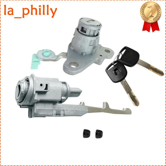 Ignition Switch Door Lock Cylinder Set for Honda Fit 2004 2005 2006 2007 2008