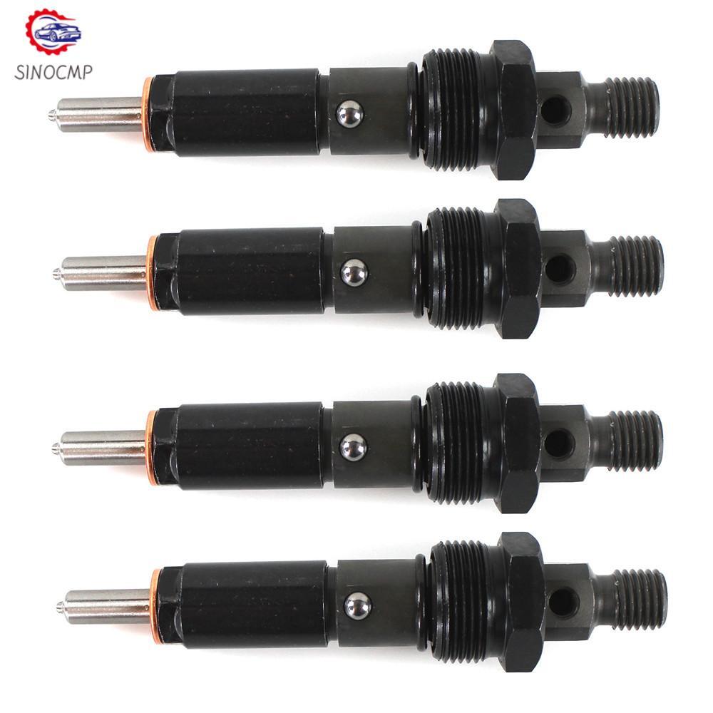 4Pcs Fuel Injectors For Skid Backhoe Case IH Lift Truck 584E 585E 586E J919331