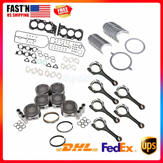 1GRFE Engine Rebuild Kit fit 2003-09 for Toyota 4Runner Tacoma Tundra 4L Piston Set