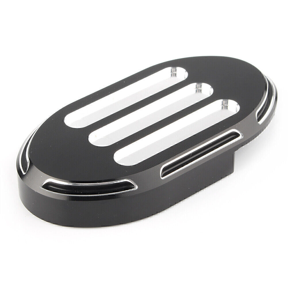 Black Aluminum Brake Pedal Pad Footreats Cover Fit for Harley Sportster 883XL