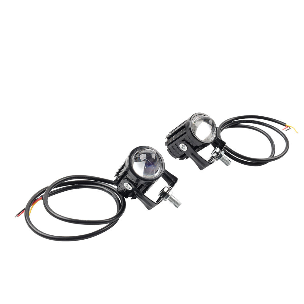 2X Headlight Driving Spot Light Fog Lamp Hi-Lo Beam Motorcycle UTV ATV Universal