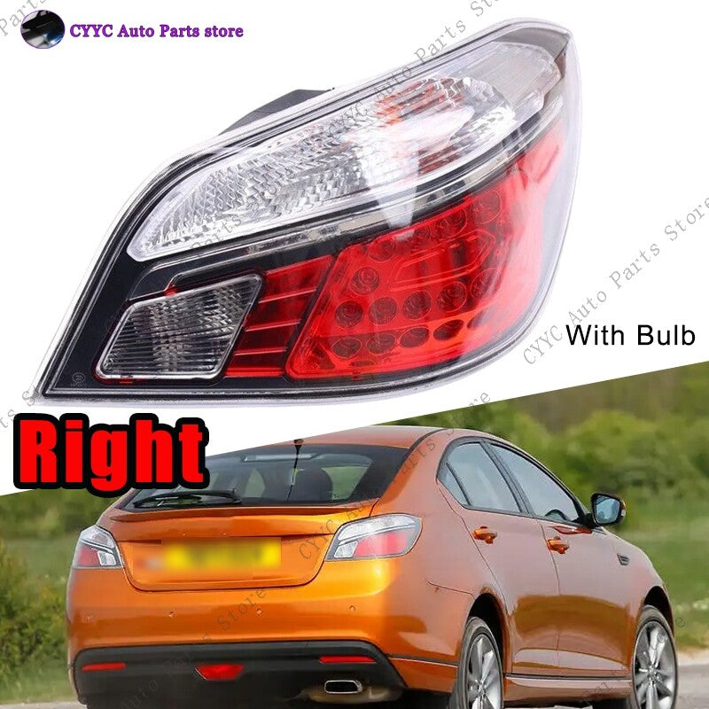 Right Side for MG 6 2010-2014 Rear Tail Light Tail Lamp With Bulb
