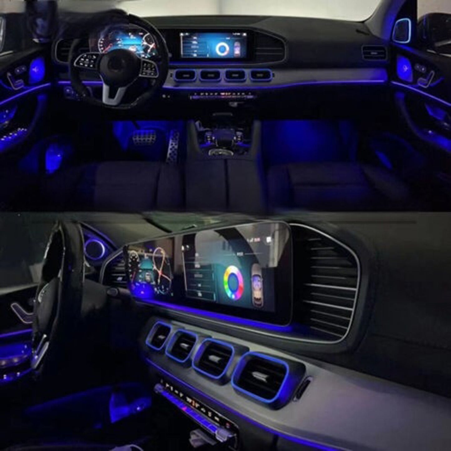 LED Air Vent Ambient Light for Mercedes-Benz GLS GLE W167 20-2023 GLE350 GLE450