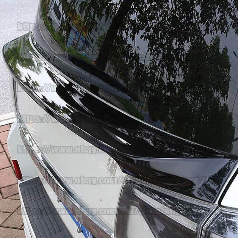 for Land Cruiser LC200 2016-2021 Glossy Black Car Rear Trunk Spoiler Lip Wing
