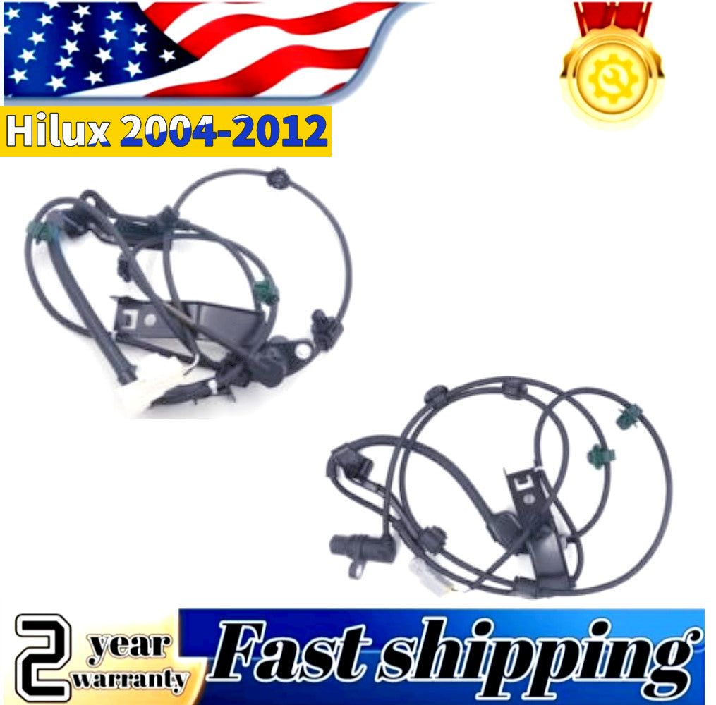 4-piece ABS speed sensor set, suitable for front, rear, left, and right sides, for Toyota Hilux Vigo (2004-2012).
