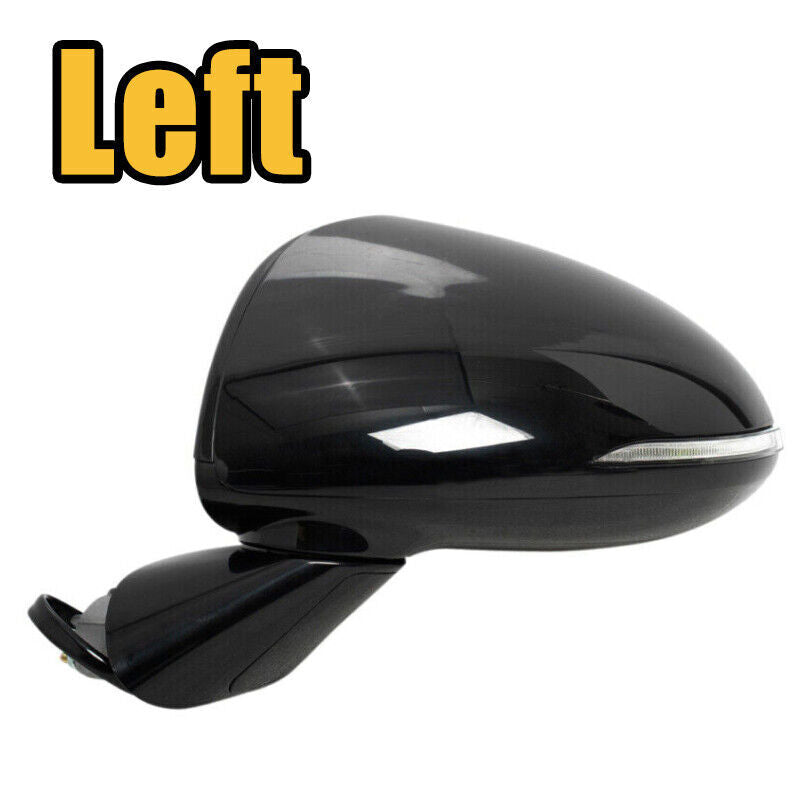 Left Rear Side View Door Mirror 8 Pin Driver for Hyundai Sonata 2020-2022