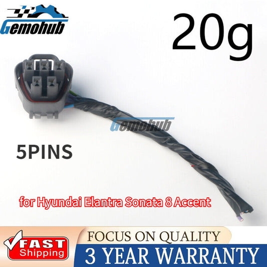 5pin Fuel Pump Wiring Harness Plug Connector for Hyundai for Elantra Sonata 8 Accent