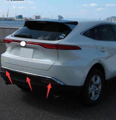 for Toyota Venza 21-2024 Chrome Rear Bumper Lid Trim Protector Strip Cover Trim