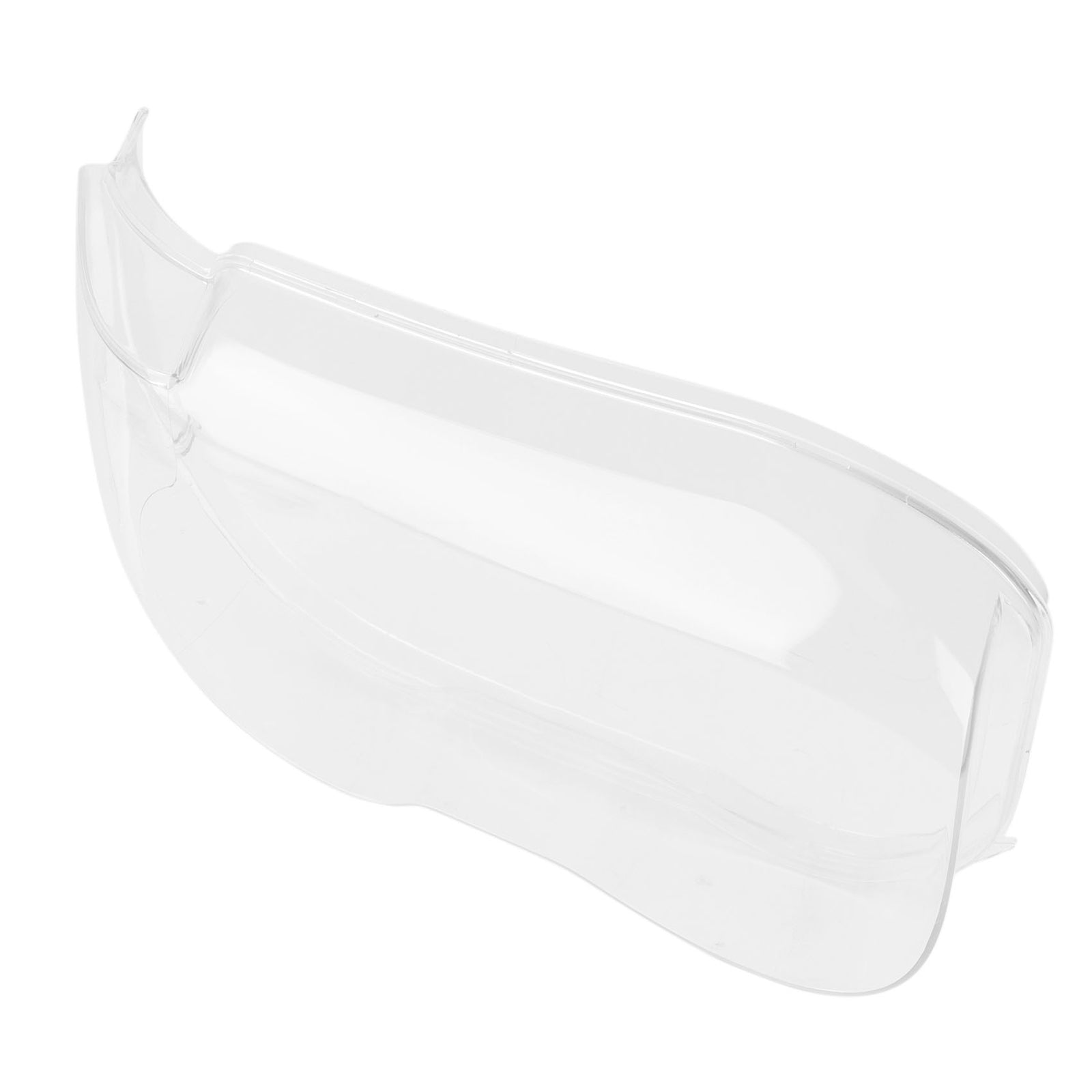 Right front light lens cover for BMW 7 Series E65 2002-2005, transparent.