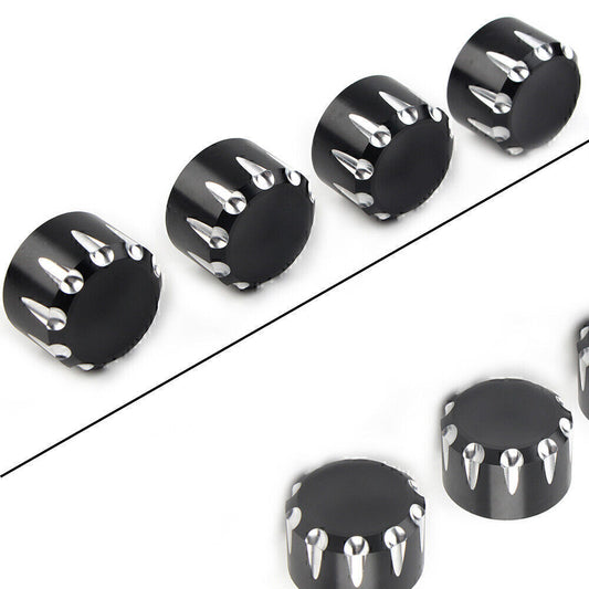 4 St¨¹ck f¨¹r for Harley 883 Schraube Topper Abdeckung Kopf Bolzenkappen schwarz