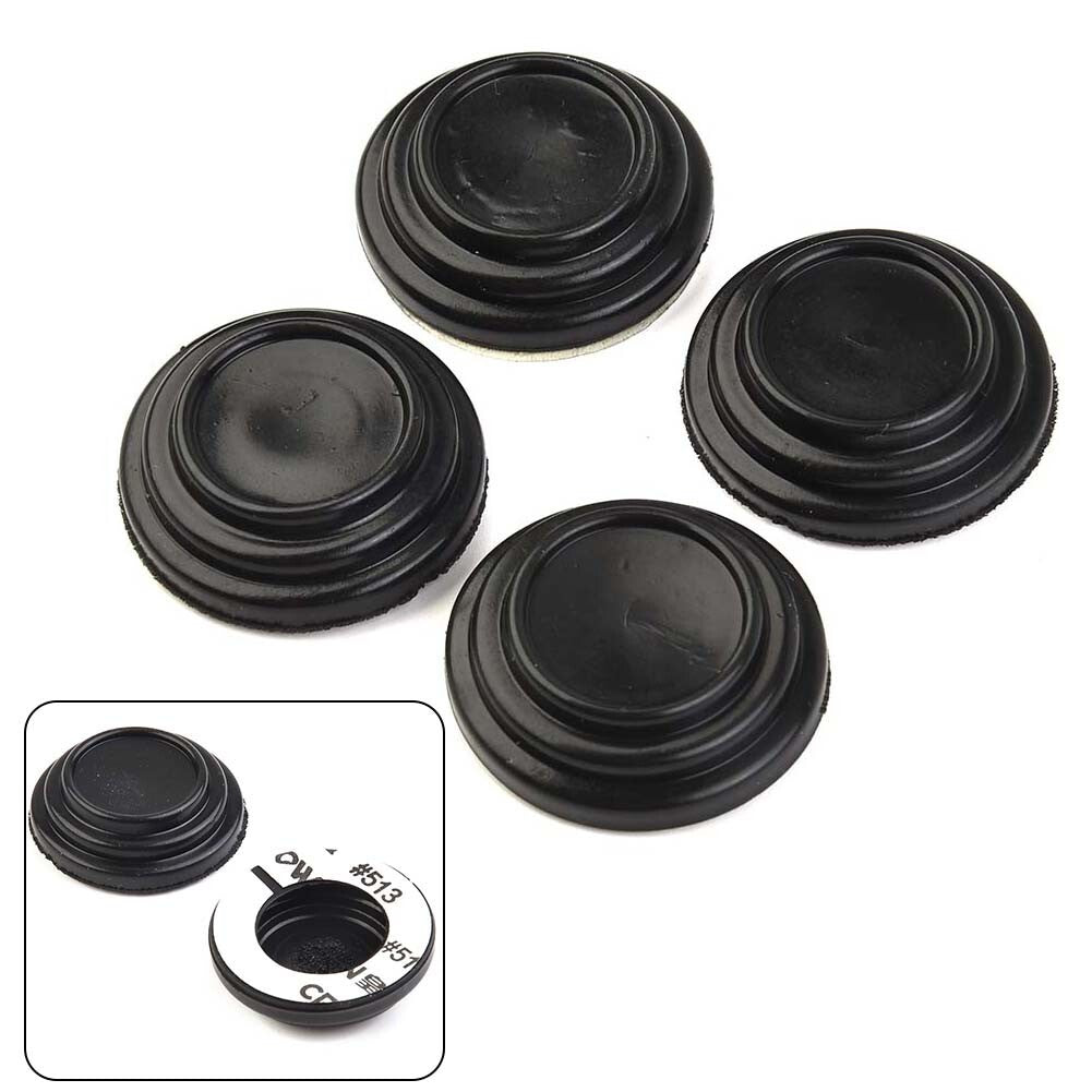 Car Door Shock Sticker Silicone 1 Set Silent Gasket Soundproof Buffer Pad