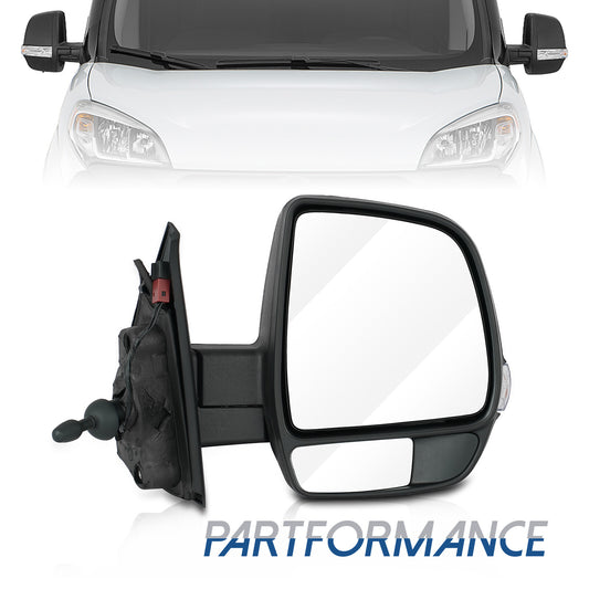 For 2015-2022 for Ram Promaster City Door Side Rearview Mirror Manual (Right Side)