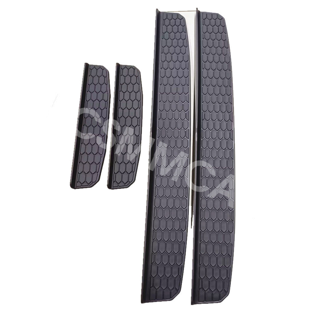 82215394 Fit for Jeep for Wrangler JL Black Door Sill Guards 4 Door 2018-2023