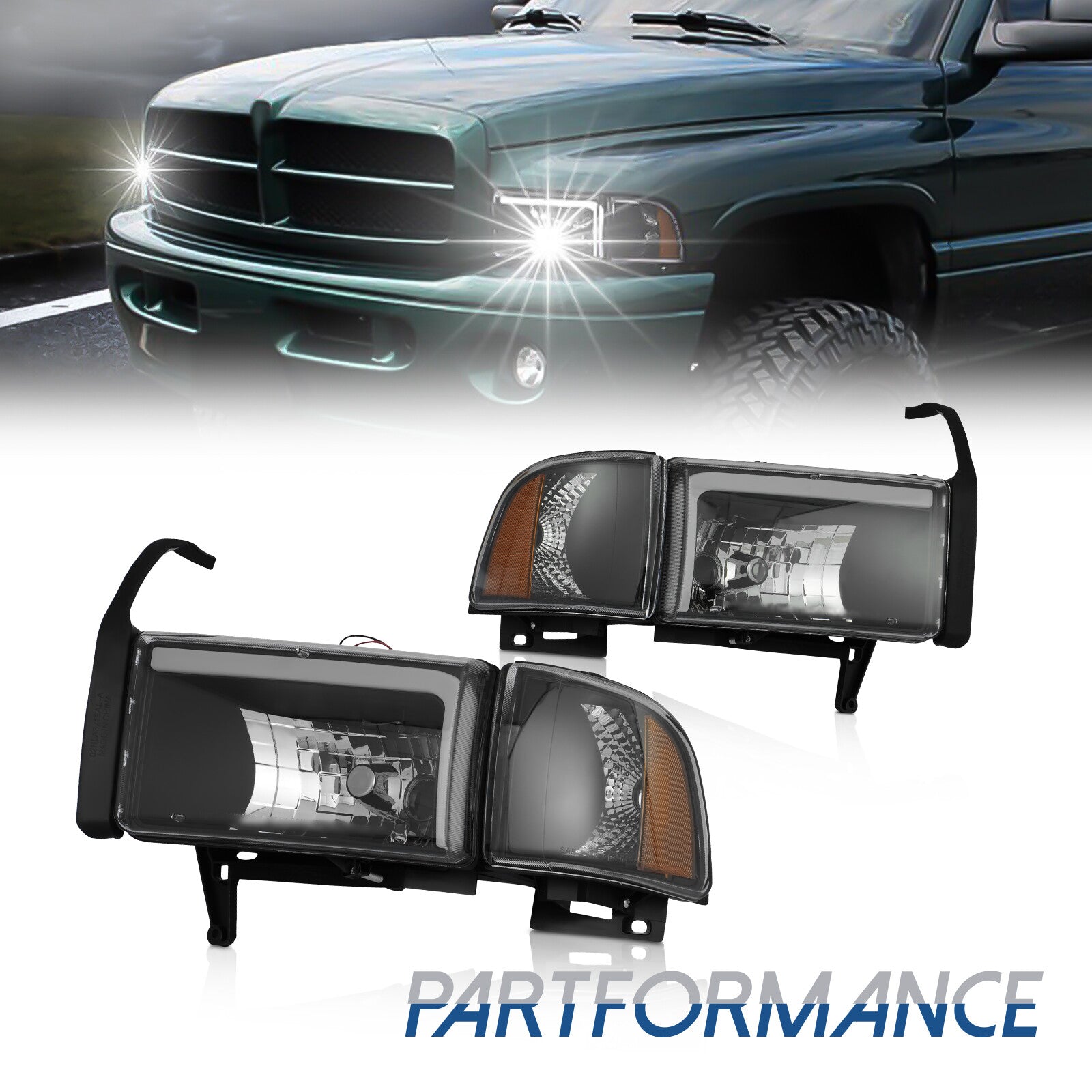LED DRL 1994 - 2002 for Ram 1500 2500 3500 LED DRL