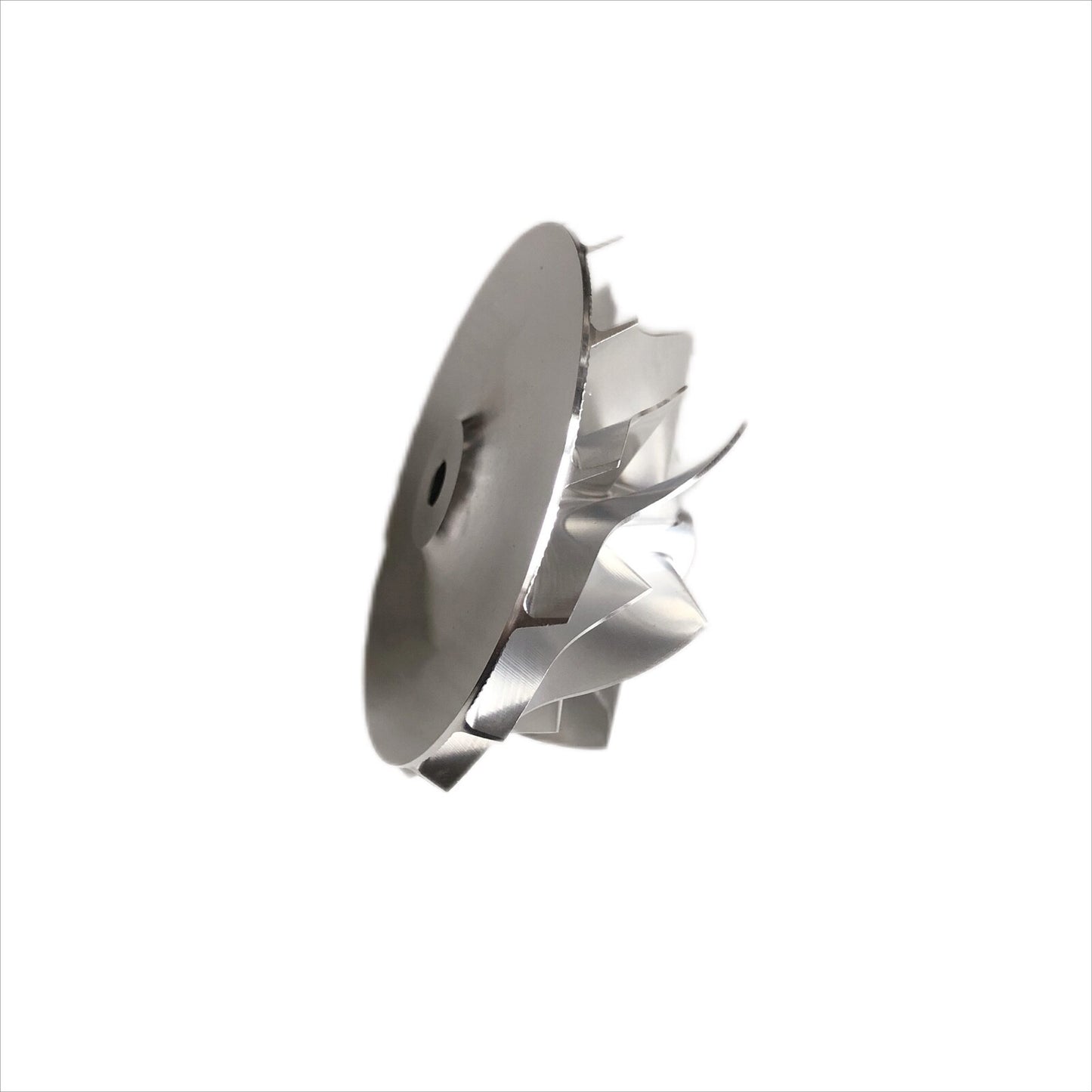 K16 51.62/63.98 mm 7+7 blade turbine milling/aluminum 2618/bulk compressor wheel