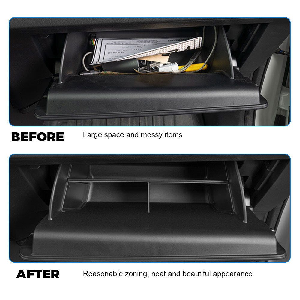 For 2023 2024 for Honda CRV Glove Box Dividers Storage Compartment Board Organizer