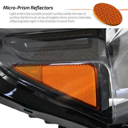 Halogen headlights, Assy, right passenger side, suitable for 2023-25 for Chevrolet Colorado.