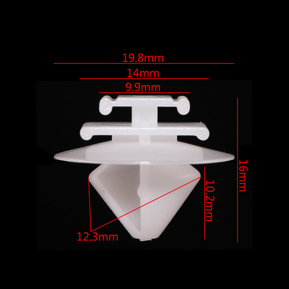 10 Car Wheel Opening Molding Retainer Fastener Clips for Jeep for Chrysler