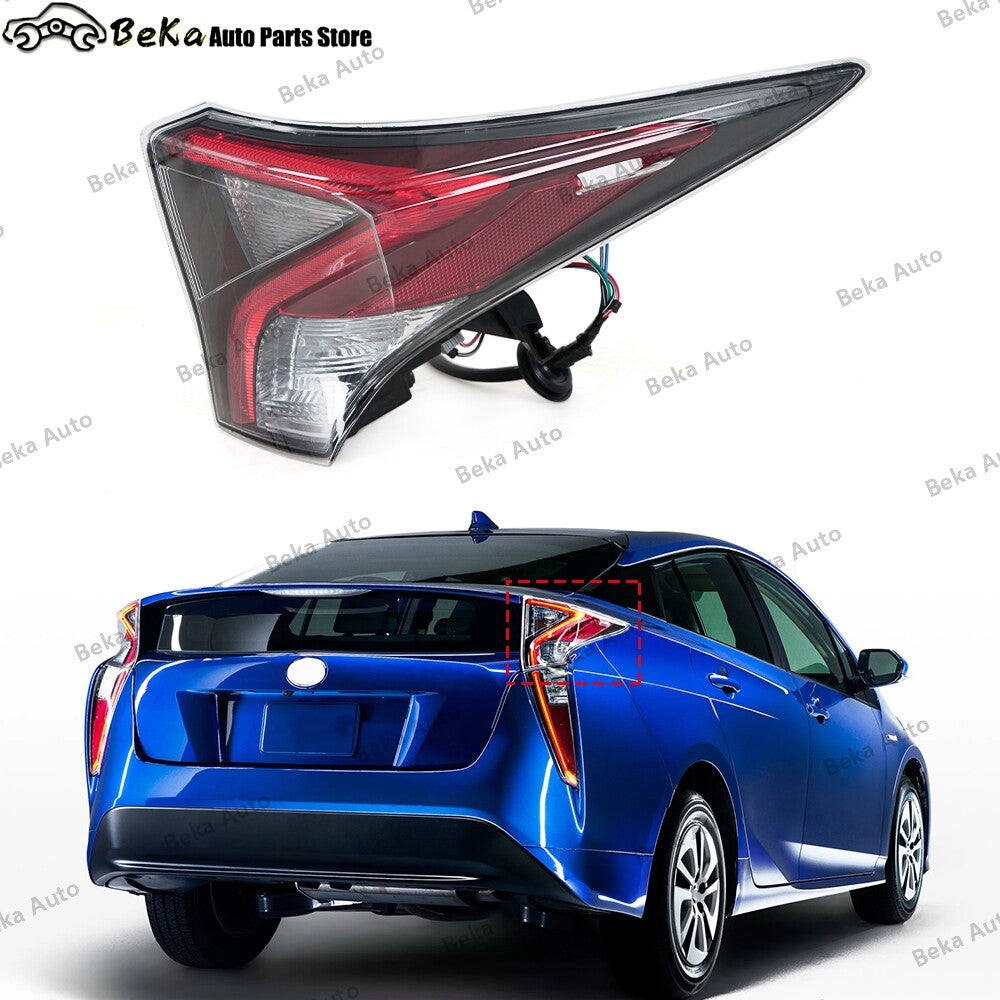One-piece right-hand LED upper and lower taillight assembly for 2016 and 2017 for Toyota Prius - passenger side