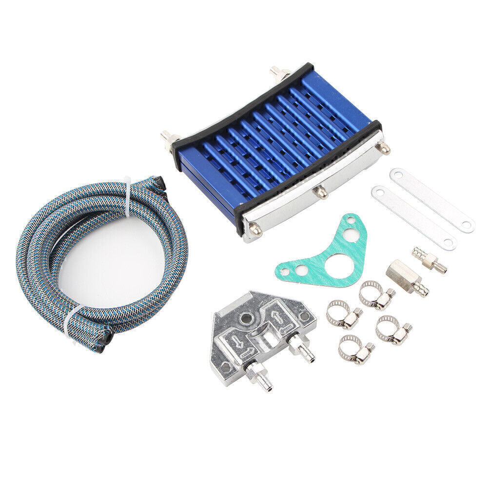 Oil Cooler Cooling Radiator For 125cc 140cc 150cc Motor Dirt Pit Bike ATV Blue