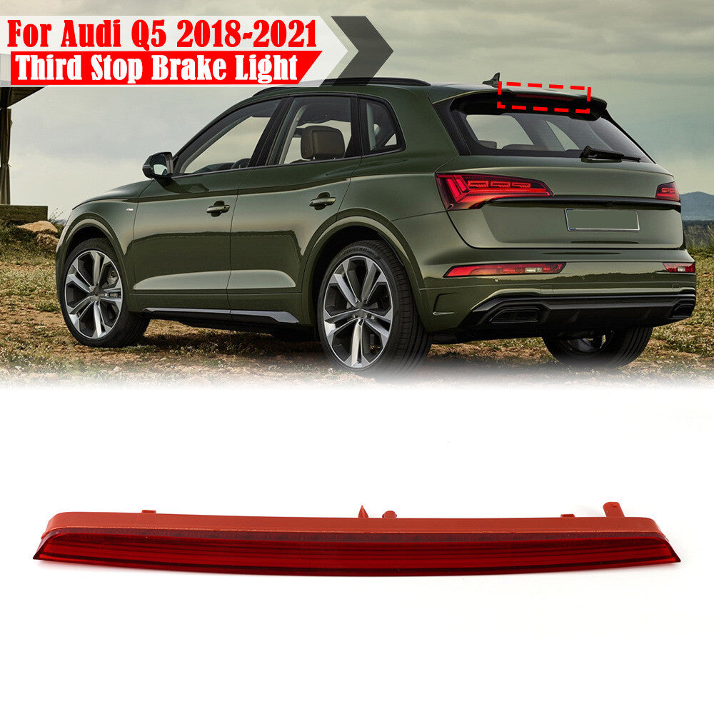 Für for Audi Q5 2018-2021 Dritte Bremsleuchte Rückleuchte Rücklicht Rot 80A945097
