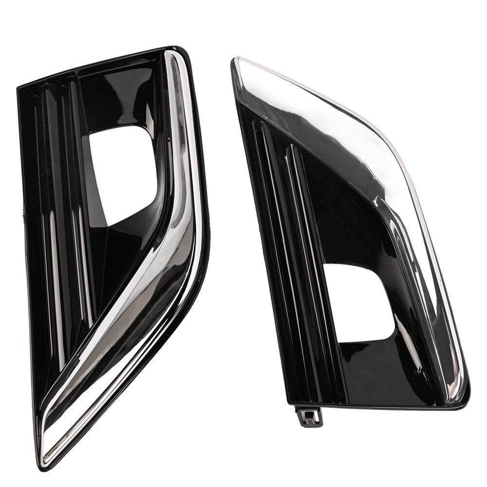 Fit For 2018-2023 for Infiniti Q50 Luxe Fog Light Trim Bezel Cover Chrome