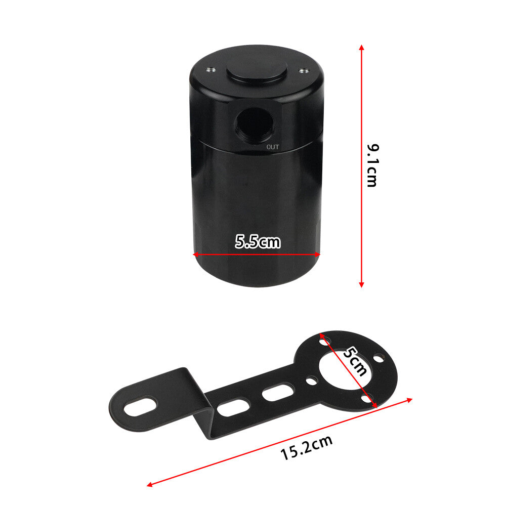 Oil Catch Can Air Oil Separator For 2014-2018 Silverado 1500/ for GMC for Sierra 1500 3OZ